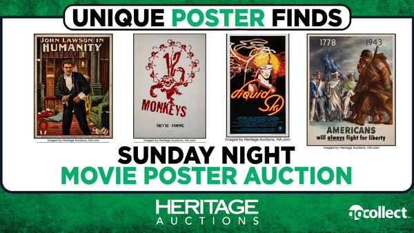 Unique Poster Finds at Heritage's... Post Image