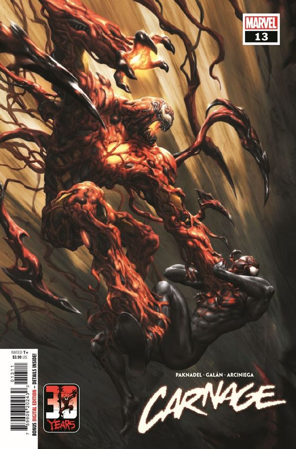 ComicList Previews - CARNAGE #13 Post Image