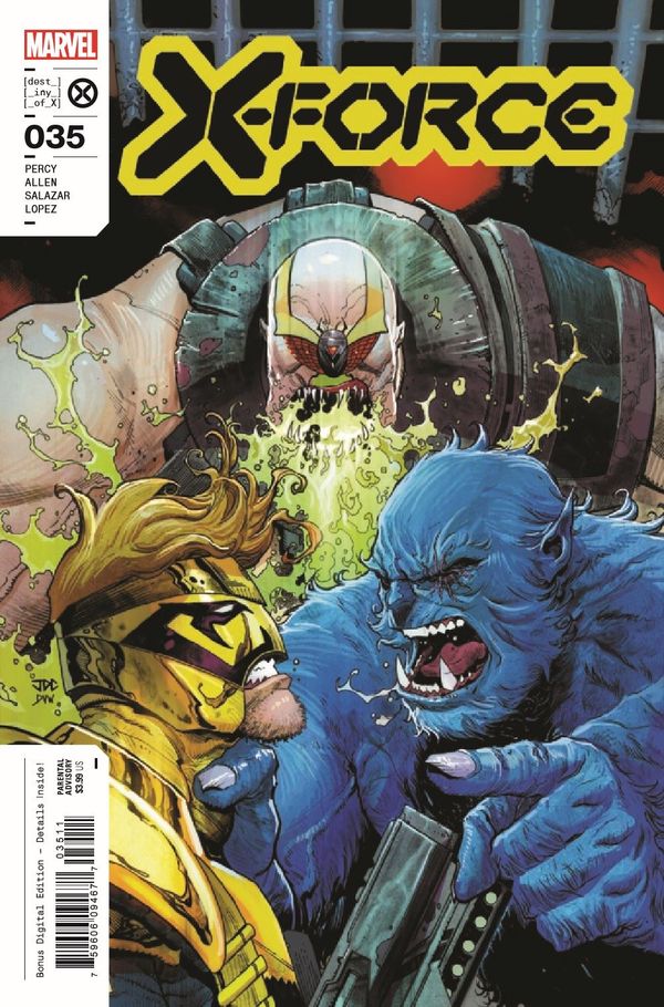 ComicList Previews- X-FORCE #35 Post Image