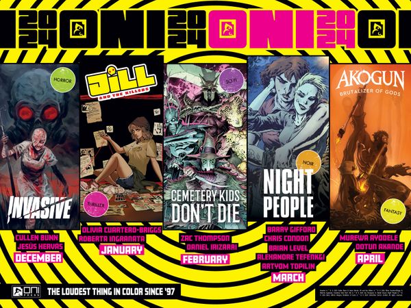 Oni Press reveals five new... Post Image