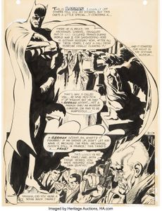 Brave and the Bold 84 Page 1 by Neal Adams