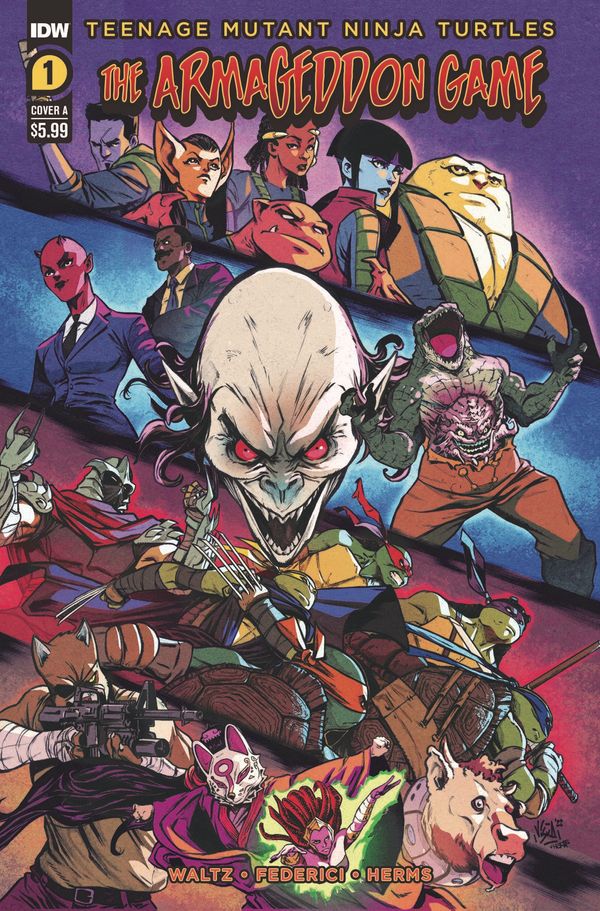 ComicList Previews: TEENAGE MUTANT NINJA... Post Image