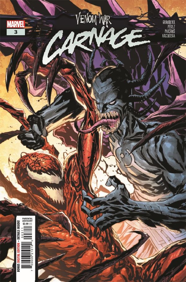 ComicList Previews - VENOM WAR:... Post Image