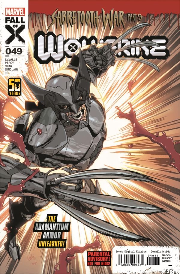 ComicList Previews - WOLVERINE #49 Post Image