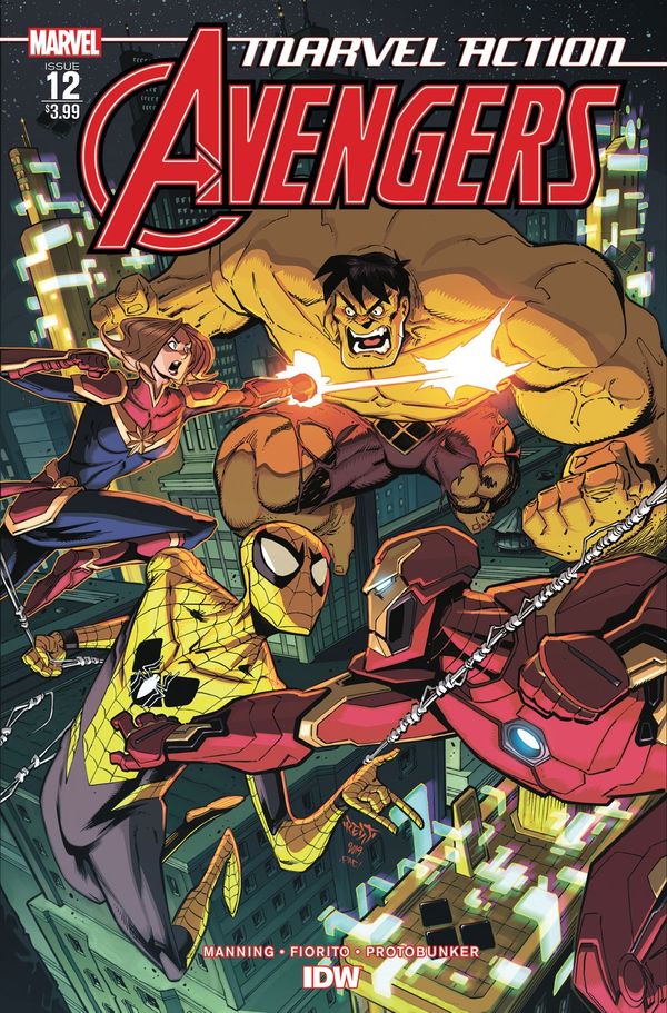 ComicList Previews: MARVEL ACTION AVENGERS... Post Image