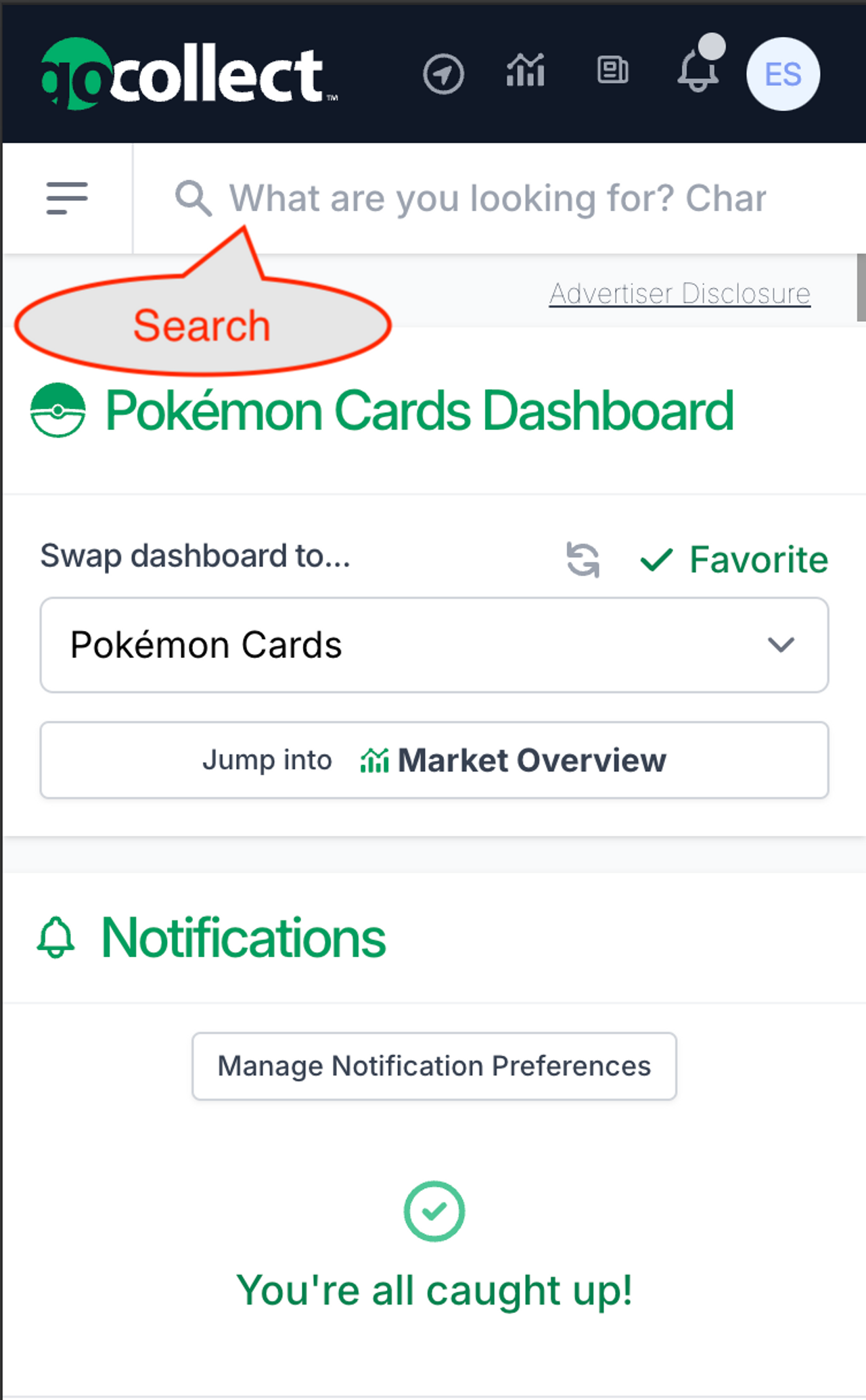 Search Bar Placement on Mobile
