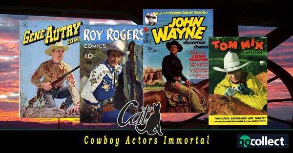Cowboy Actors Immortalized in Comics Post Image
