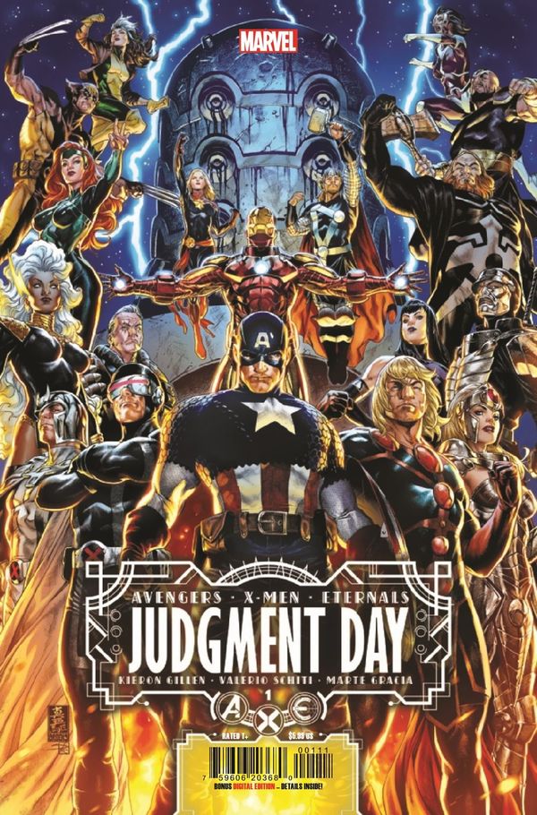 ComicList Previews: A.X.E. JUDGMENT DAY... Post Image