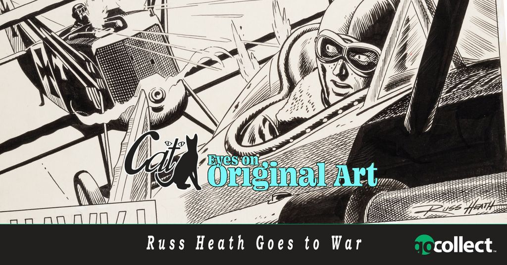 Russ Heath DC Silver Age War Art by Patrick Bain and John Stuart
