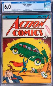 "Rocket Copy" of Action Comics #1 sells for Record $3.4M!