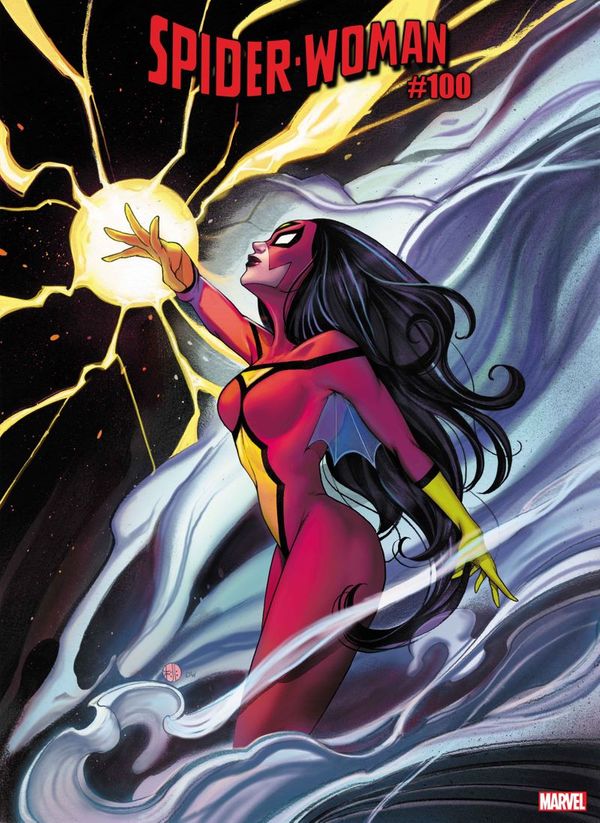 Peach Momoko celebrates SPIDER-WOMAN #100... Post Image
