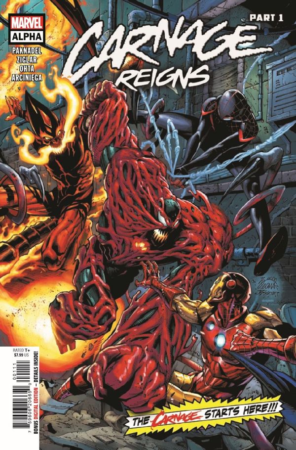 ComicList Previews - CARNAGE REIGNS... Post Image