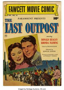 Fawcett Movie Comic 14 featuring Ronald Reagan