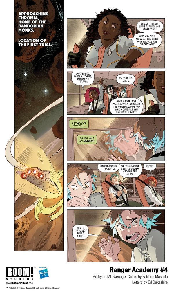 First Look at RANGER ACADEMY... Post Image