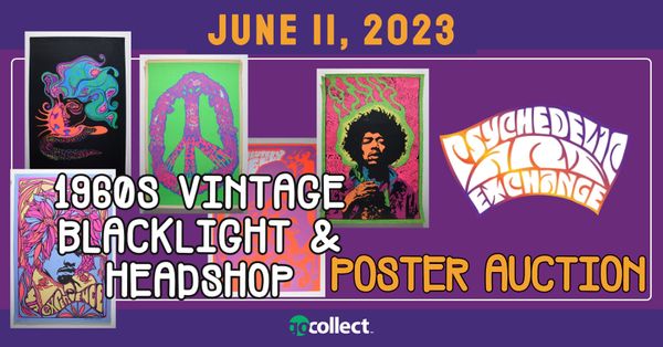 1960s Vintage Blacklight Concert Posters... Post Image