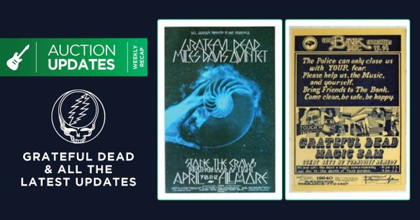 Concert Poster Auctions: Grateful Dead... Post Image