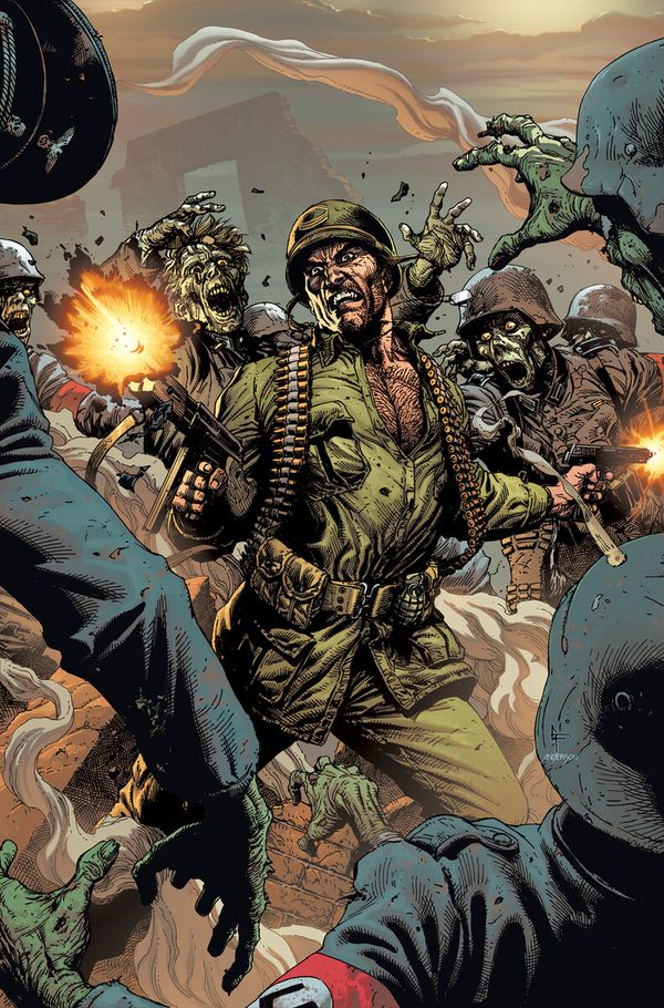 Sgt. Rock battles dead Nazis... Post Image