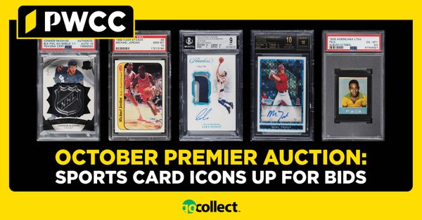 PWCC's October Premier Auction: Sports... Post Image