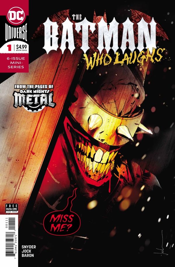 Batman Who Laughs Carving His... Post Image