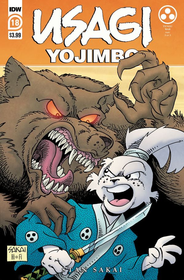 ComicList Previews: USAGI YOJIMBO #18 Post Image