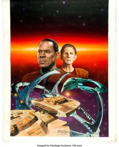 Deep Space 9 Cover painting