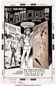 Mike Sekowsky superbly illustrated charter member Wonder Woman