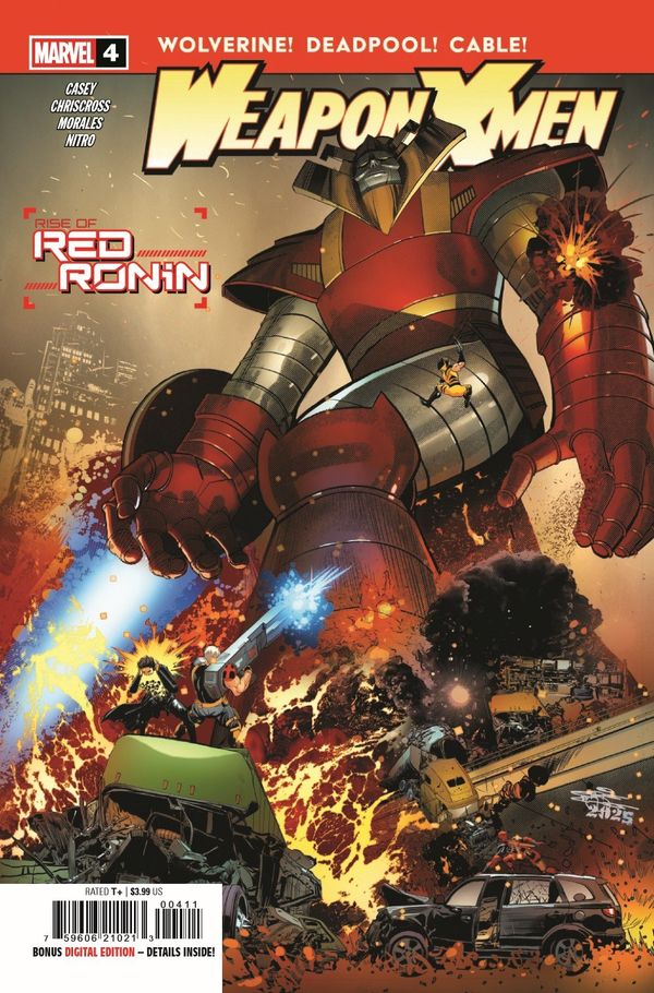 ComicList Previews - WEAPON X-MEN... Post Image