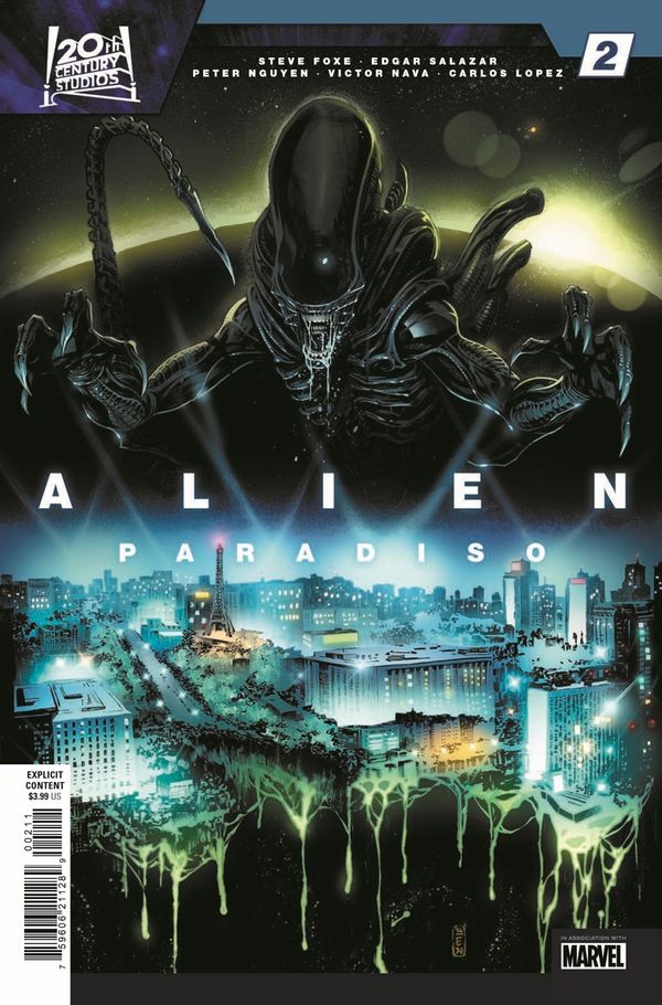 ComicList Previews - ALIEN: PARADISO... Post Image