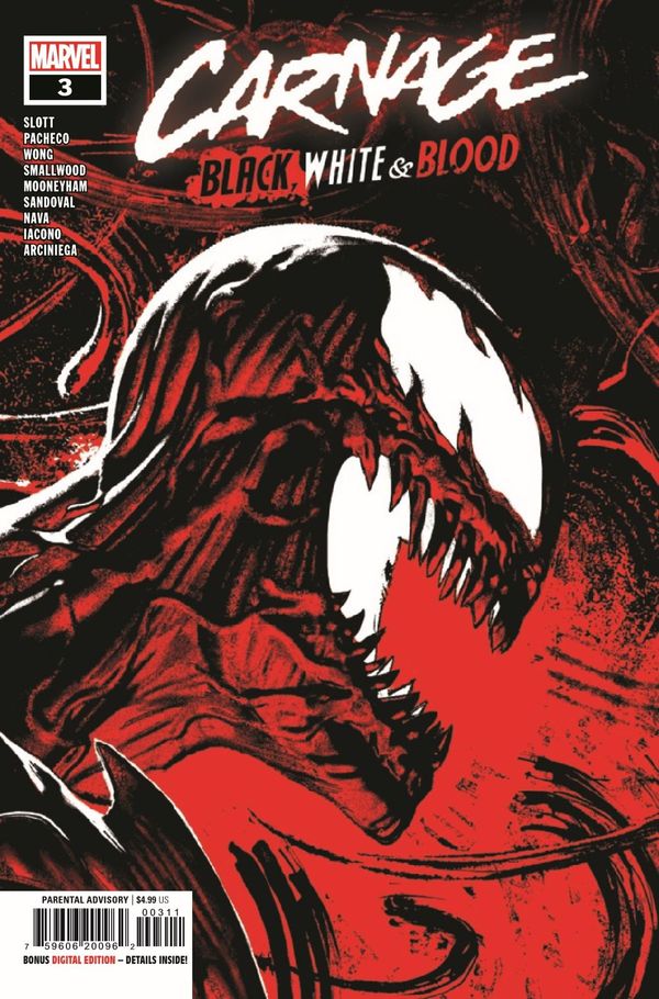 ComicList Previews: CARNAGE BLACK WHITE... Post Image
