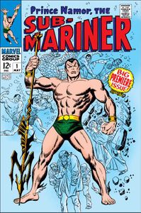 Sub-Mariner 1 with art by John Buscema for the blog Bill Everett, Sub-Mariner, and the golden days of youth