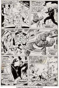 Fantastic Four 139 Page 22 Original Art by John Buscema