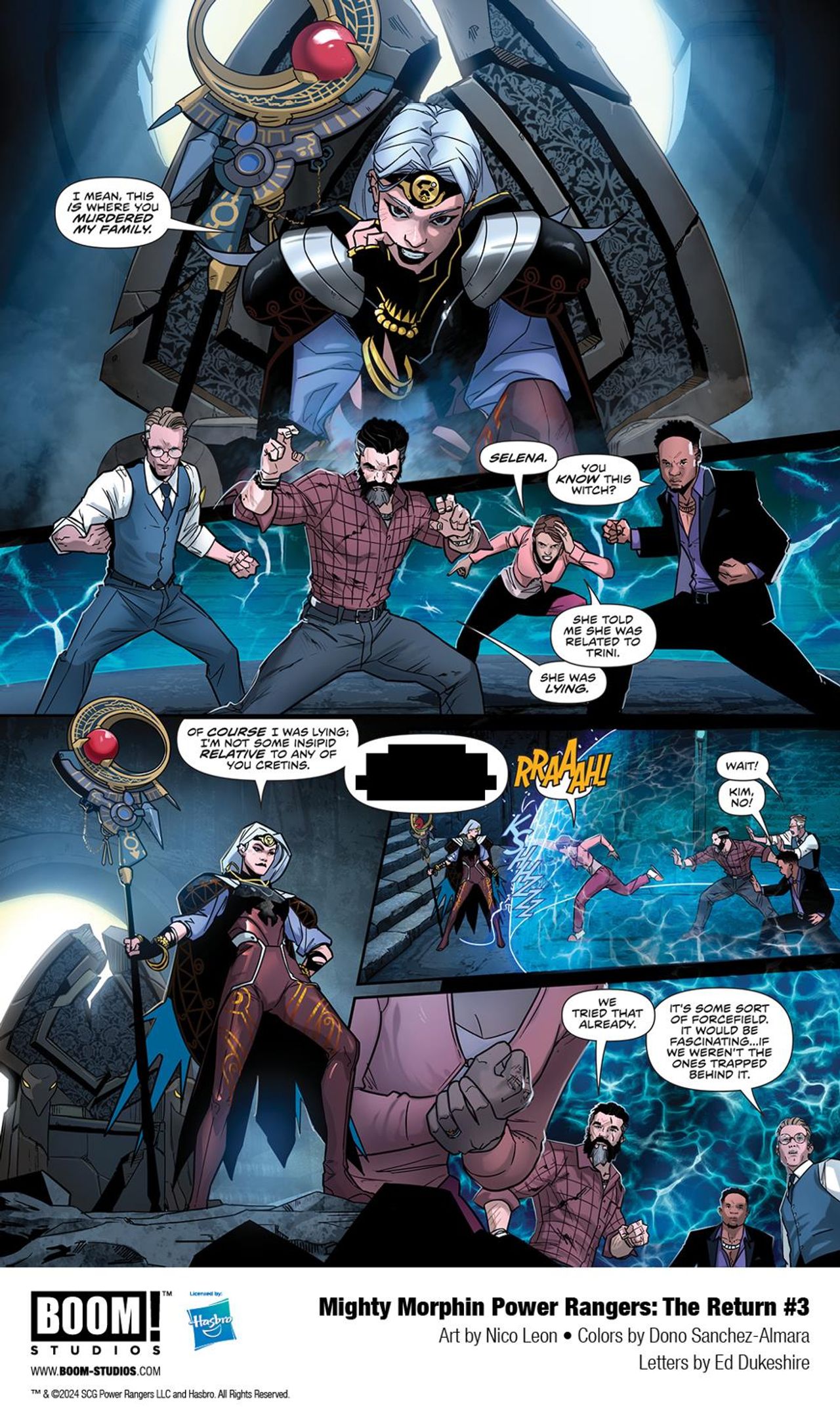 MIGHTY MORPHIN POWER RANGERS: THE RETURN #3