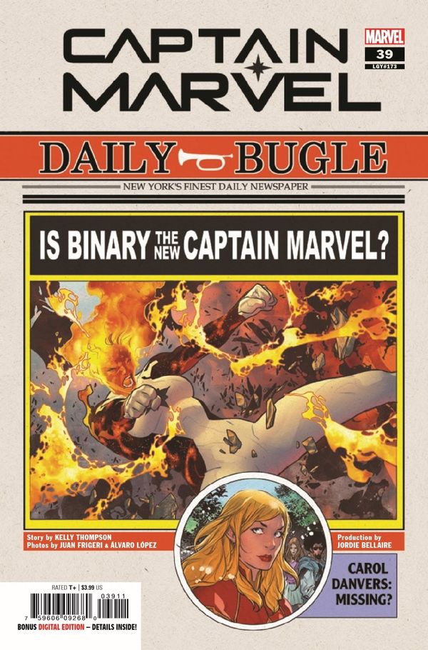 ComicList Previews: CAPTAIN MARVEL #39 Post Image