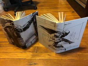 Moon Knight Bound Volumes with Custom Covers