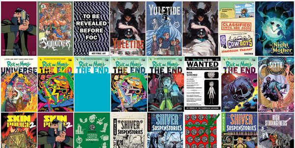 Oni Press December 2025 Solicitations Post Image