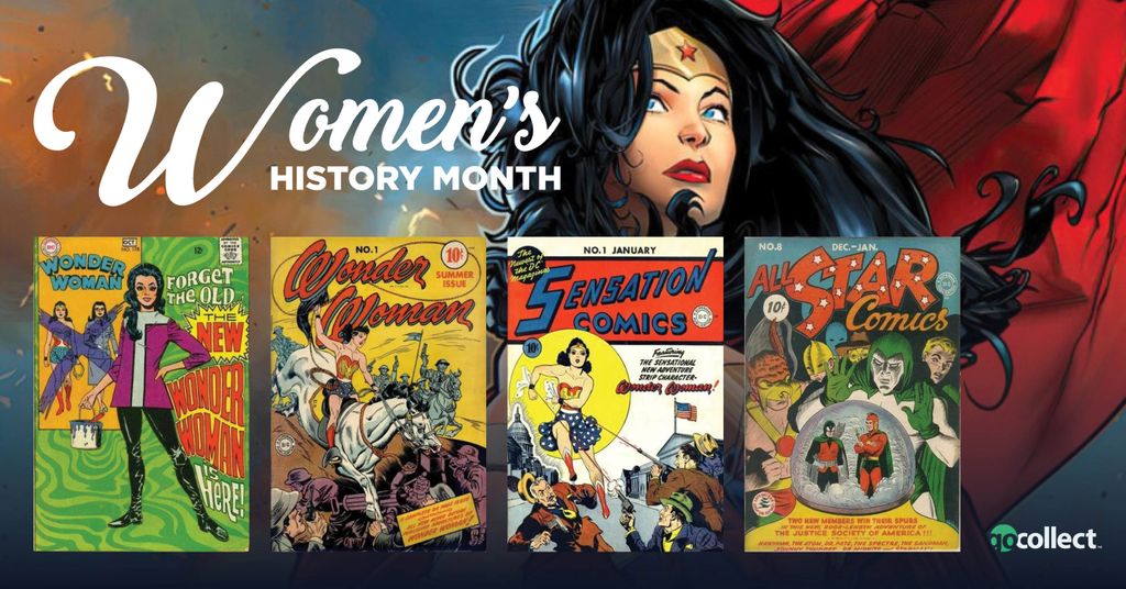 GoCollect Blog: Women's History Month - Wonder Woman (womens-history-month -wonder-woman )