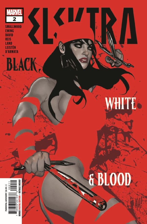 ComicList Previews: ELEKTRA BLACK WHITE... Post Image