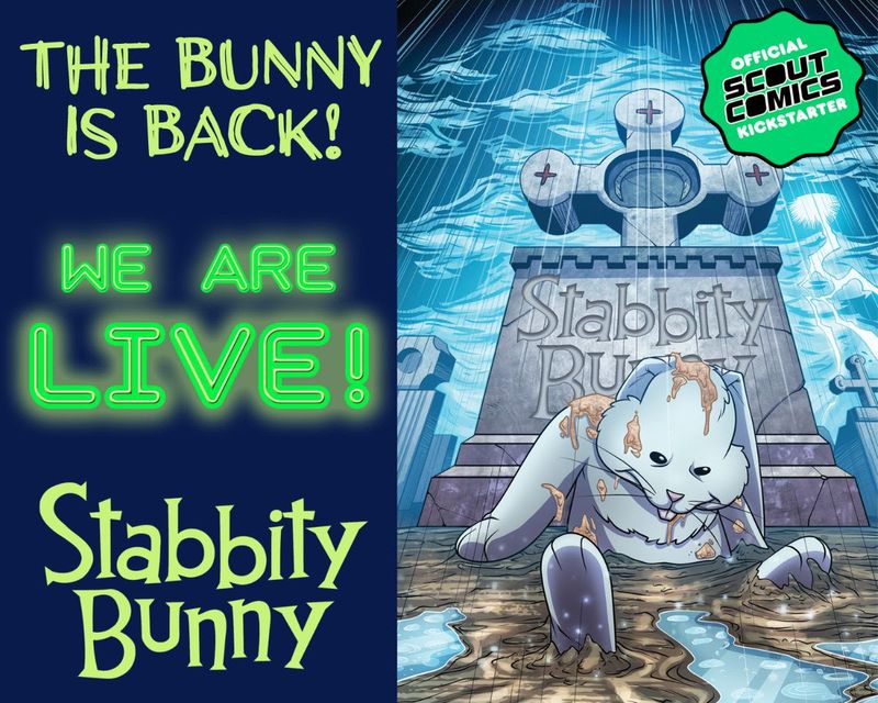 GoCollect Blog: Scout Comics launches STABBITY BUNNY Kickstarter