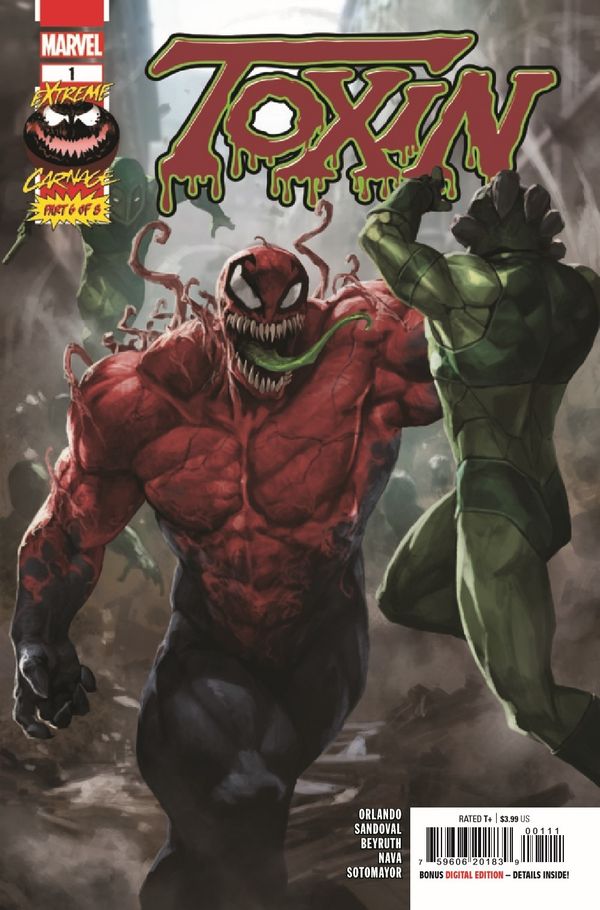 ComicList Previews: EXTREME CARNAGE TOXIN... Post Image