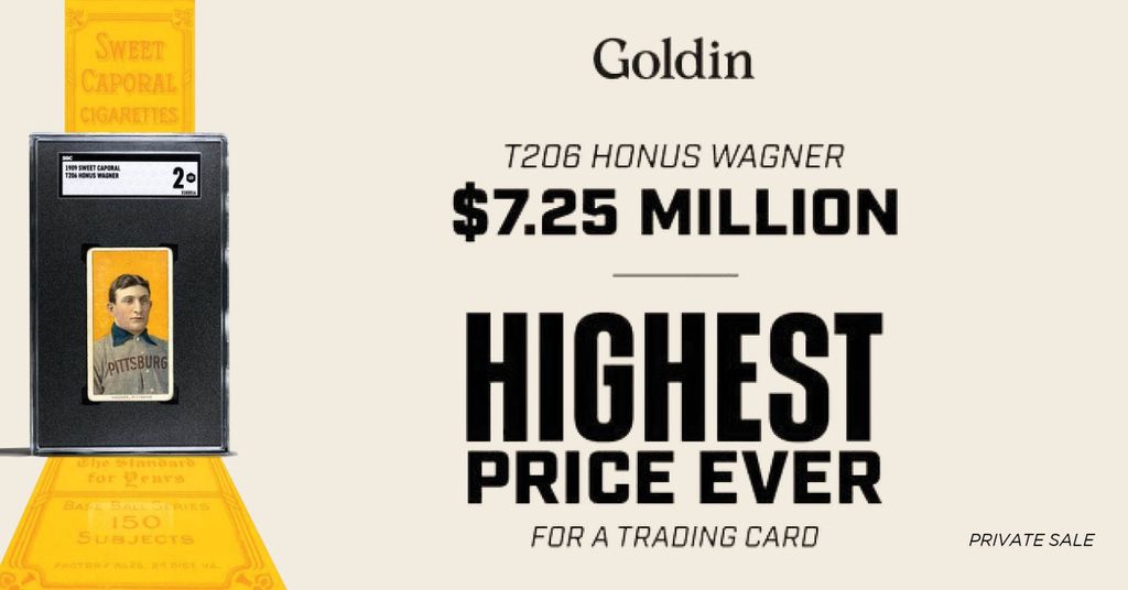 GoCollect Blog: Goldin Shatters Record for Most Expensive Trading