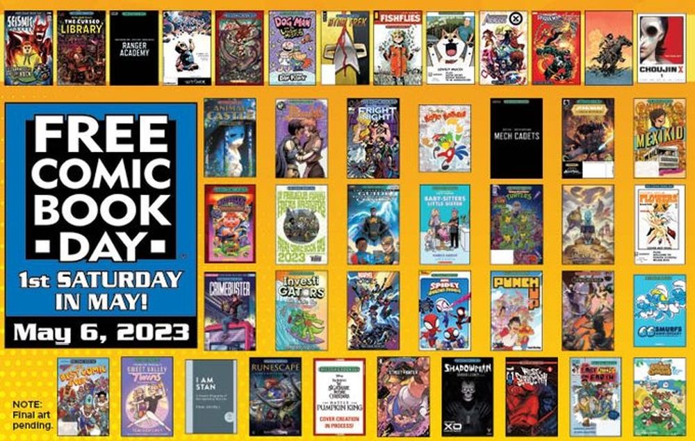 GoCollect Blog Complete list of FCBD 2023 comic books announced