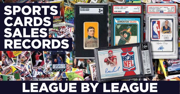 Sports Cards Sales Records: League... Post Image