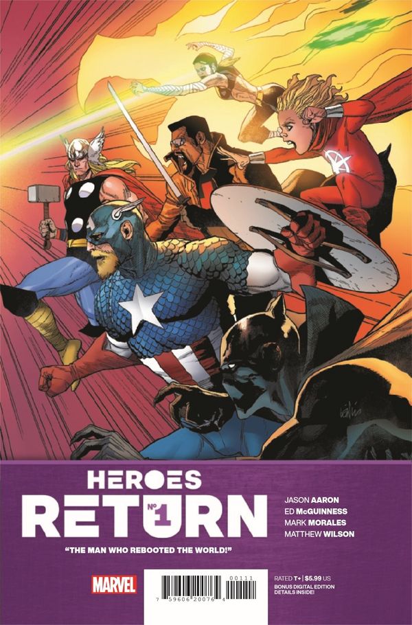 ComicList Previews: HEROES RETURN #1 Post Image