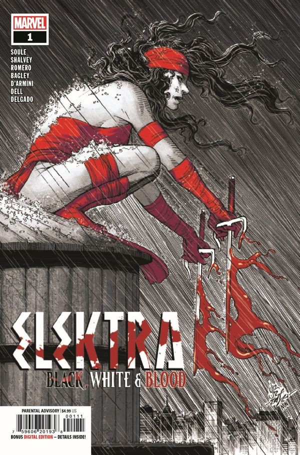 ComicList Previews: ELEKTRA BLACK WHITE... Post Image