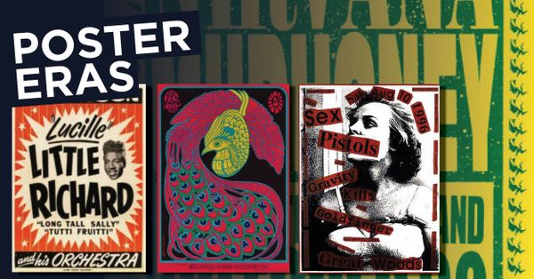 The Eras of Concert Posters Post Image
