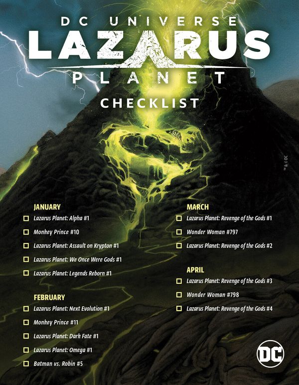 DC Comics releases LAZARUS PLANET... Post Image