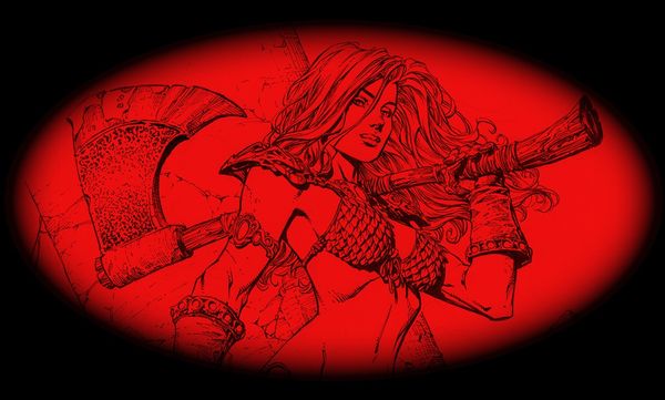 David Finch's first RED SONJA... Post Image