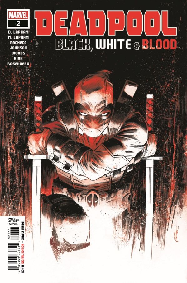 ComicList Previews: DEADPOOL BLACK WHITE... Post Image