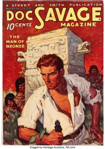 Doc Savage Magazine 1933 Is he the first superhero