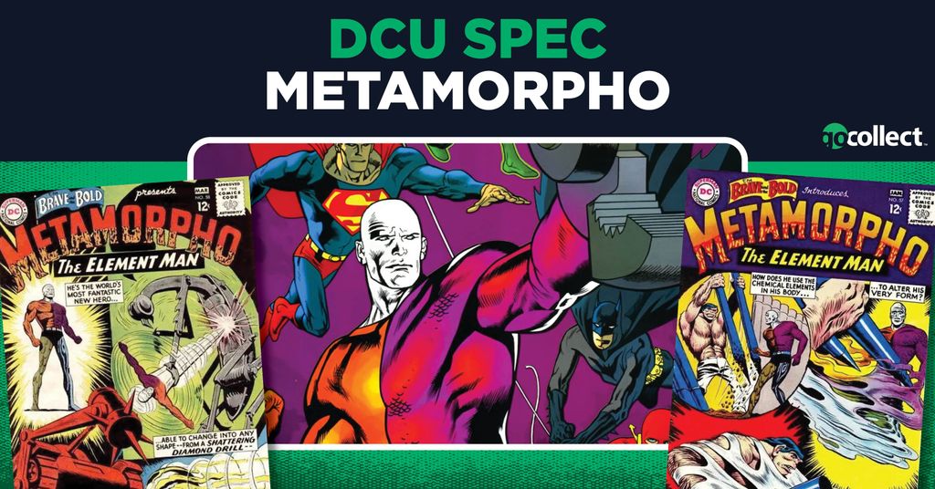 GoCollect Blog: DCU Spec - Metamorpho (dcu-spec-metamorpho )